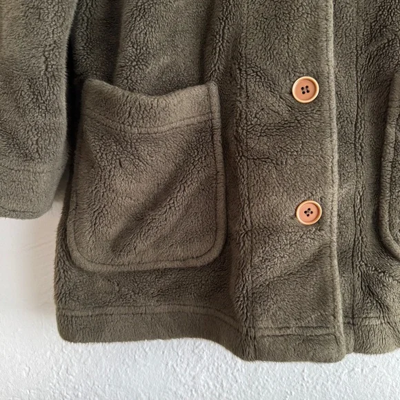 Vintage Karen Kane fleece overcoat - Picture 3 of 3